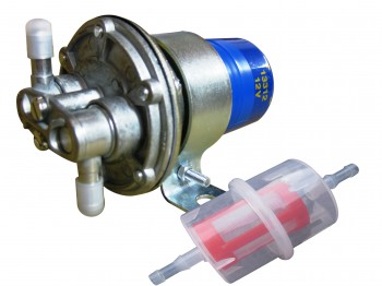 Pompa Benzina Hardi 13312 - 12 Volt, Portata 60-80L/H, Per Motori Fino A 60 CV - Foto 5